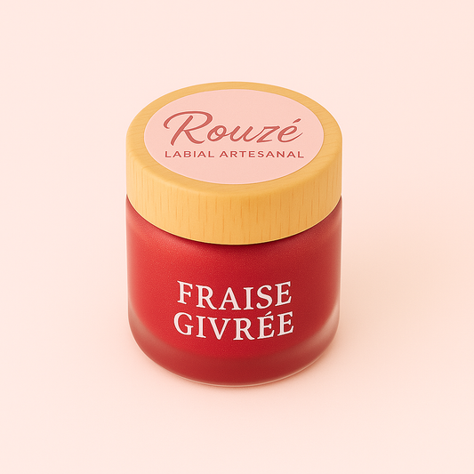 ROUZÉ – Fraise Givrée Bálsamo labial afrutado con aroma natural de fresa