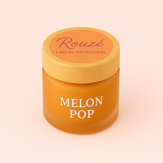 ROUZÉ – Melon Pop Bálsamo labial refrescante con aroma natural de melón