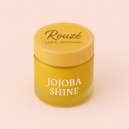 ROUZÉ – Jojoba Shine Bálsamo labial puro sin perfume, ideal para pieles sensibles
