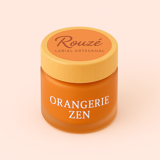 ROUZÉ – Orangerie Zen Bálsamo labial relajante con aroma natural de flor de azahar